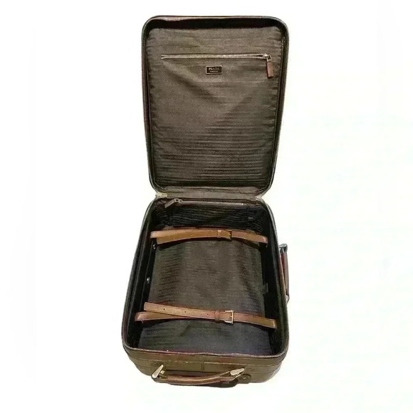 PRADA  Suitcase in Brown Saffiano Leather - Picture 6 of 9